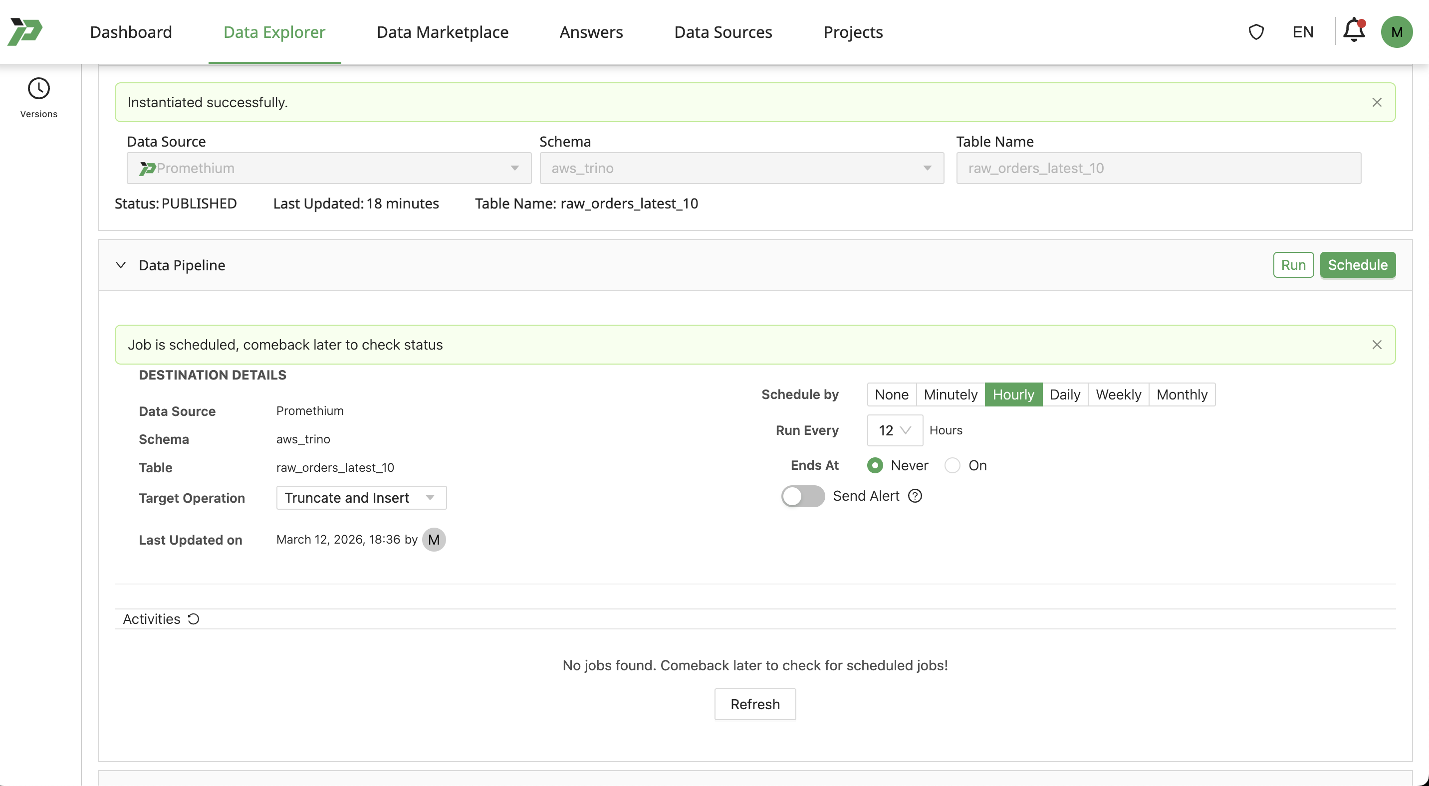 Scheduled Data Pipeline